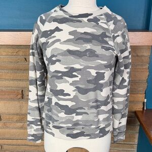 J. Crew Camo Sweatshirt